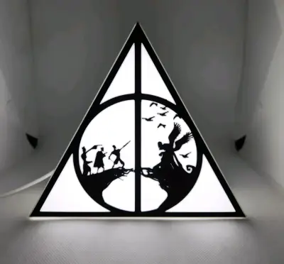 Lámpara HARRY POTTER  RELIQUIAS DE LA MUERTE - miniatura 2