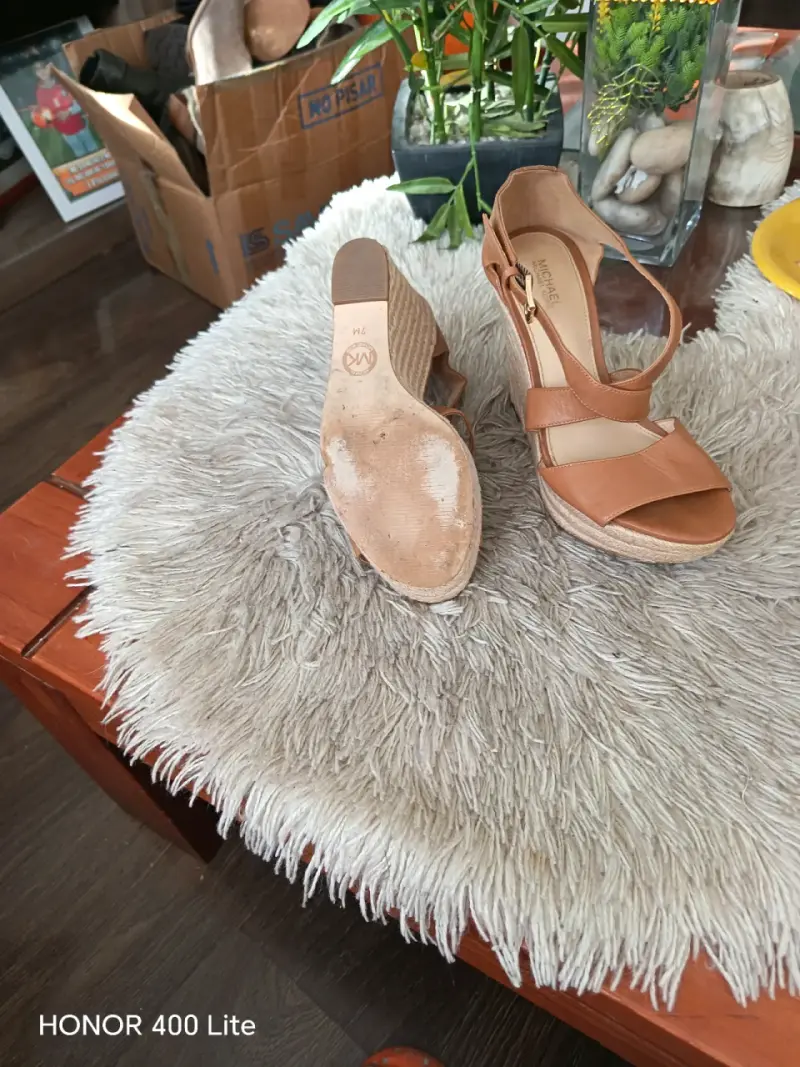 Sandalias de cuña Michael Kors marrón claro - 5