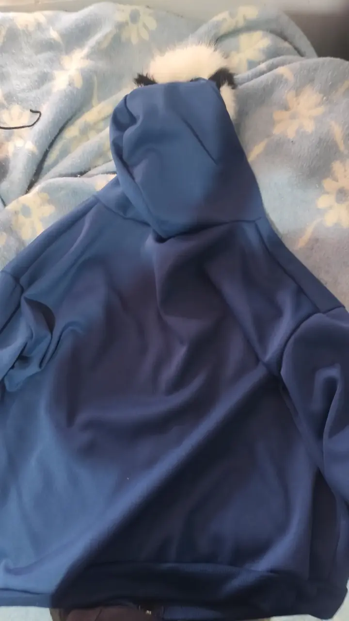 Chaqueta Y2K peluda - 2