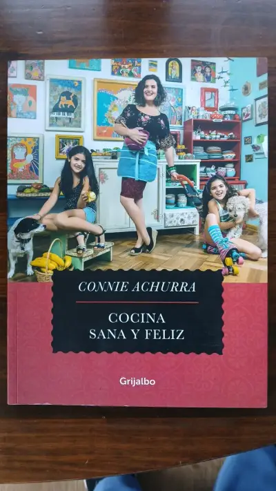 Libro Cocina Sana y Feliz de Connie Achurra - miniatura 1