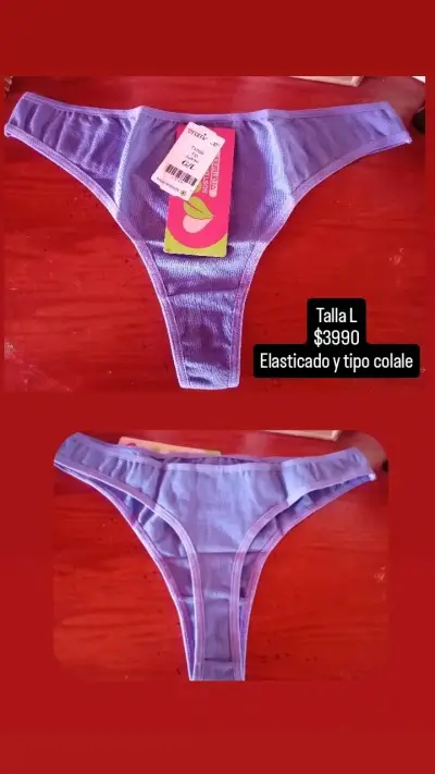 Pack de tangas elásticas en varios colores - miniatura 1