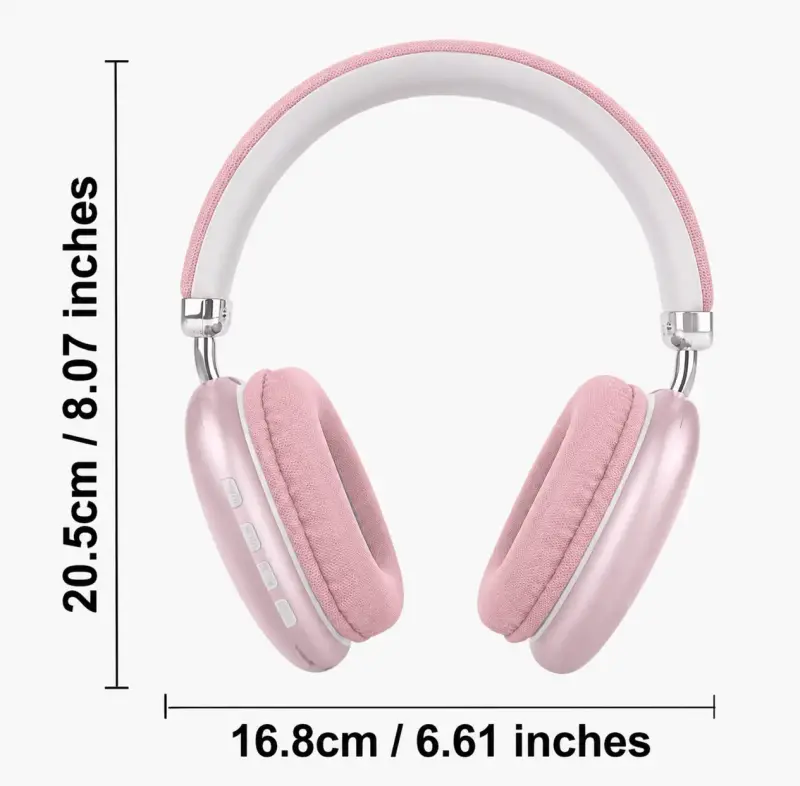 Auriculares inalámbricos Urizons B40 color rosado - 6