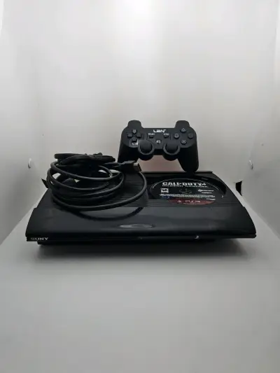Sony PlayStation 3 Super Slim 500GB + 25 Juegos - miniatura 1