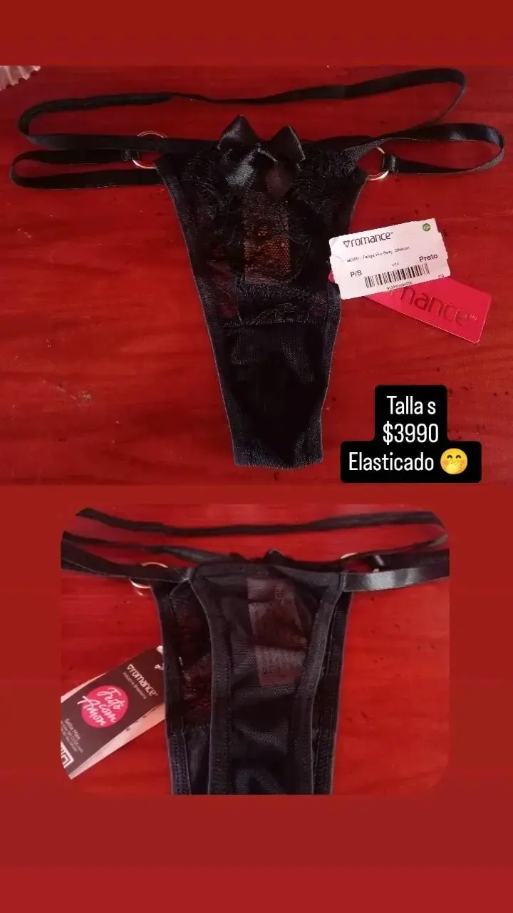Conjunto de lencería elástica Romance - 1