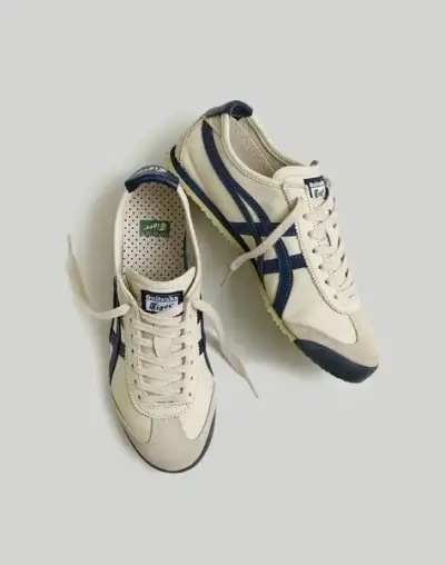 Zapatillas deportivas Onitsuka Tiger blancas y azules - miniatura 1