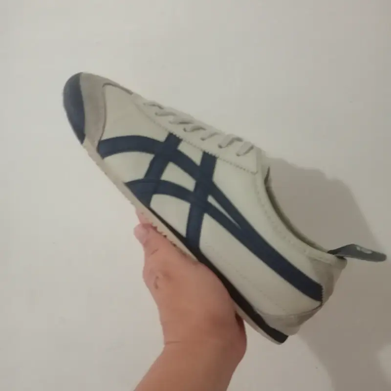 Zapatillas deportivas Onitsuka Tiger blancas y azules - 5
