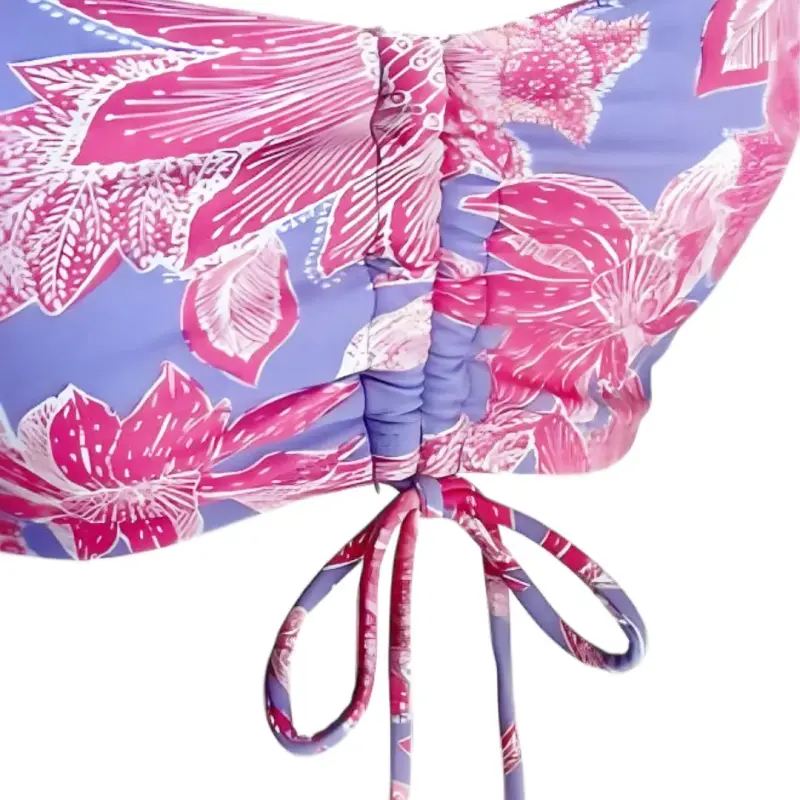 Bikini Time and Tru Floral Talla M Nuevo - 2