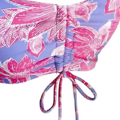 Bikini Time and Tru Floral Talla M Nuevo - miniatura 2