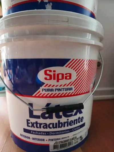 Pintura Látex Extracubriente Sipa para Interiores y Exteriores - miniatura 1