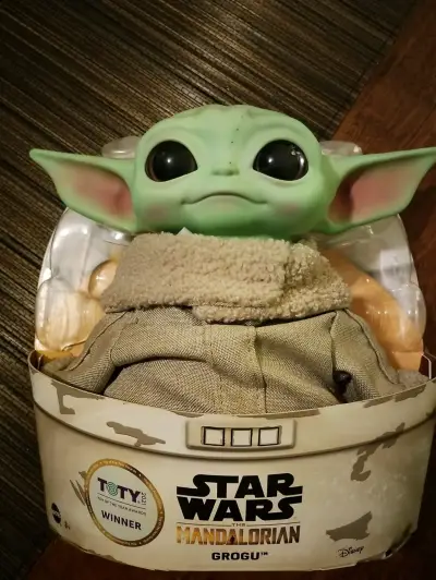 Muñeco Grogu de Star Wars The Mandalorian - miniatura 1