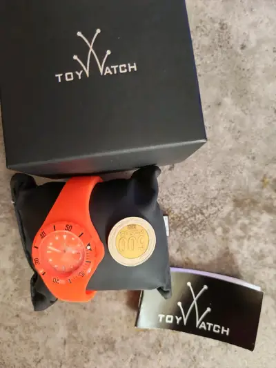 Reloj ToyWatch naranja deportivo - miniatura 1