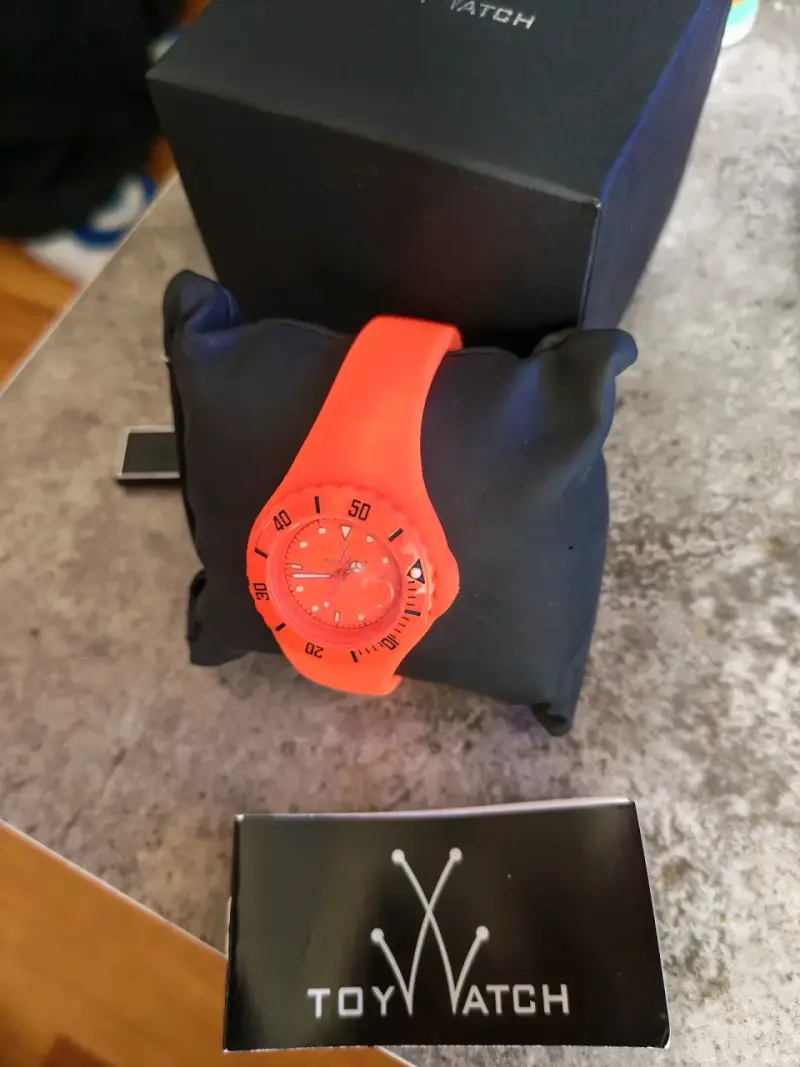 Reloj ToyWatch naranja deportivo - 5