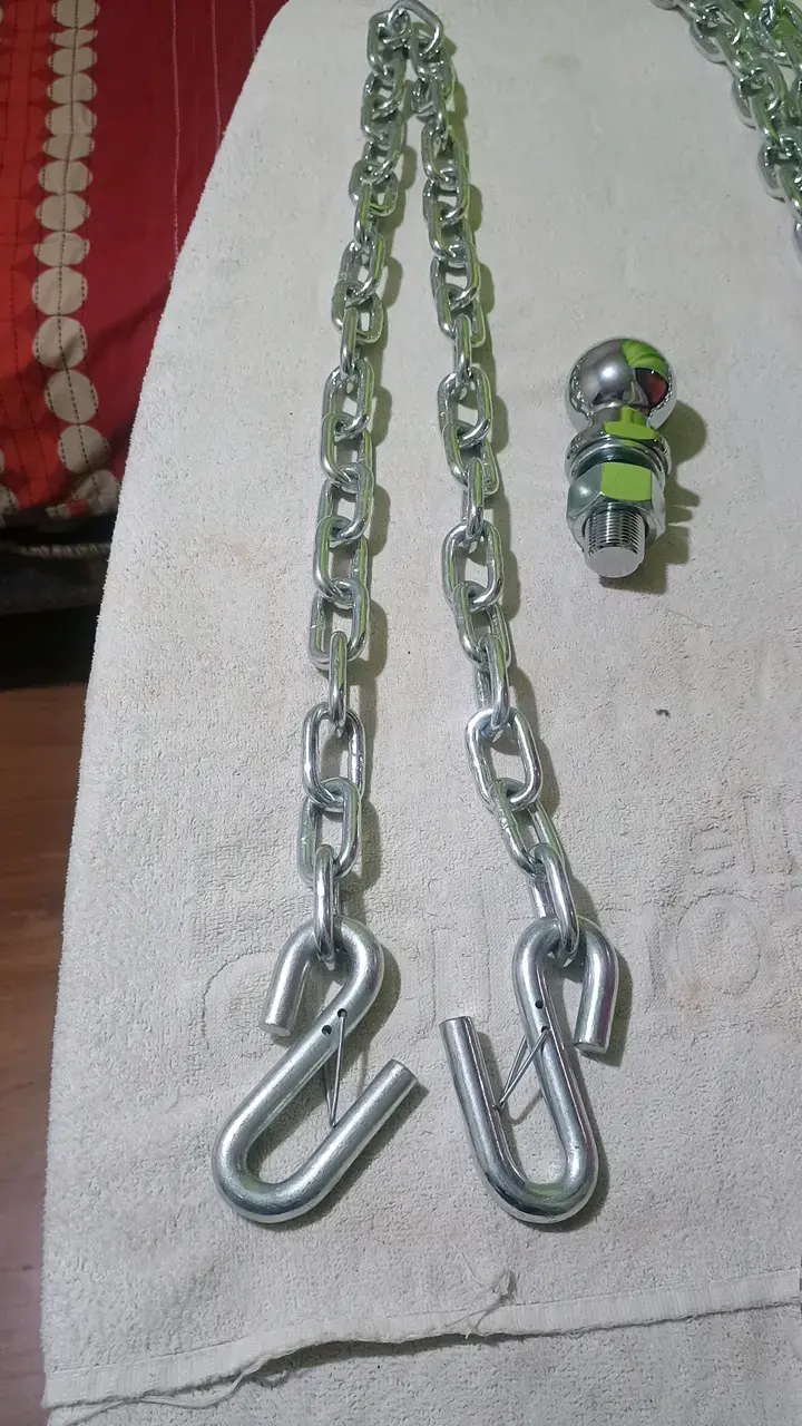 Cadena de seguridad para remolque con gancho