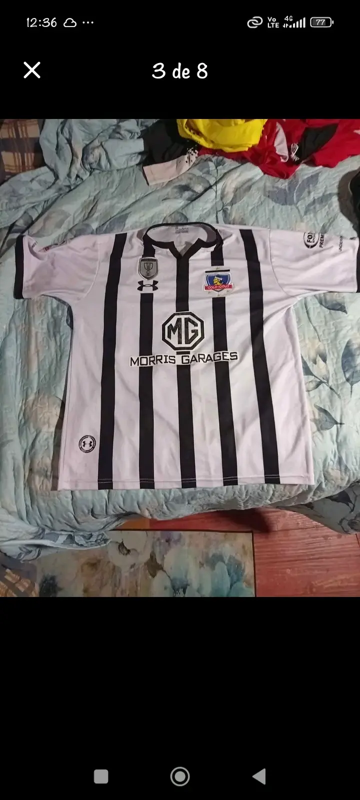 Camiseta de Colo-Colo Under Armour a 15 mil c/u - 2