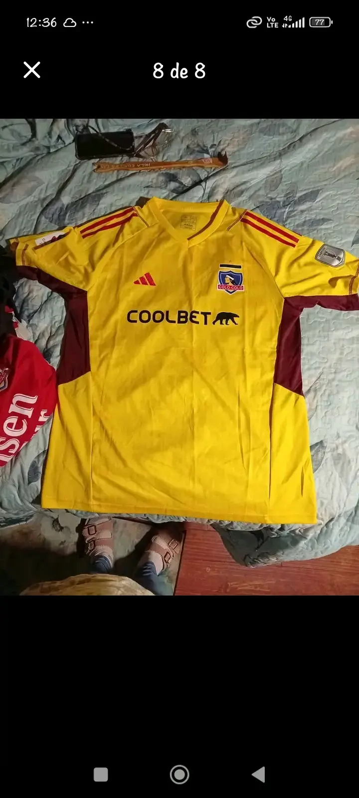 Camiseta de fútbol Colo-Colo amarilla - 1