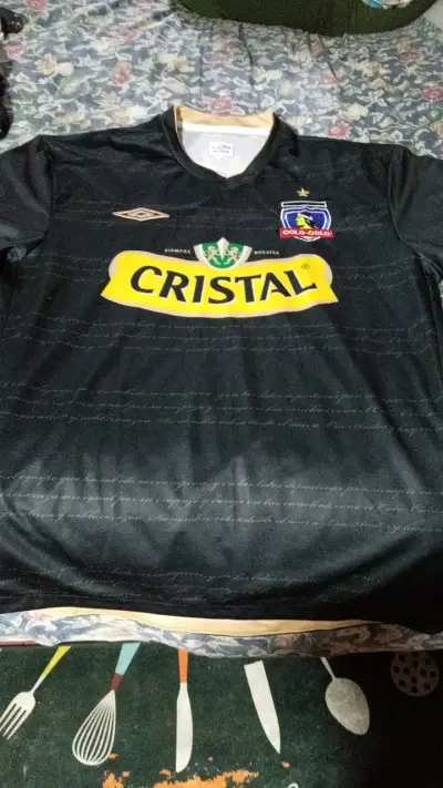 Camiseta de fútbol Colo-Colo Umbro negra - miniatura 1