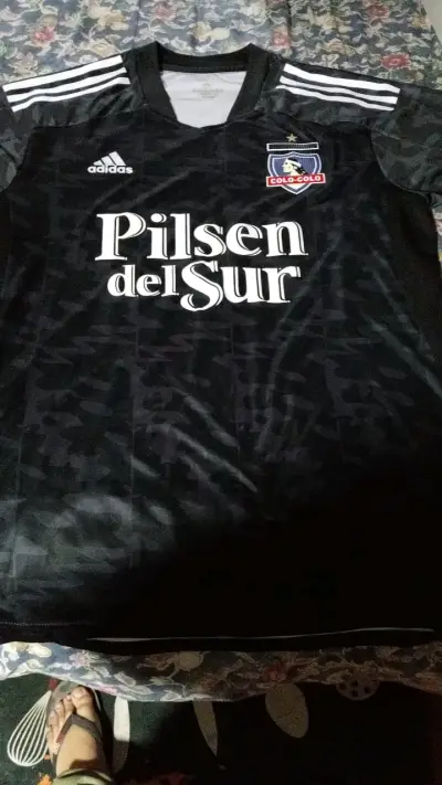 Camiseta Negra Colo-Colo Adidas Talla XXL - miniatura 1