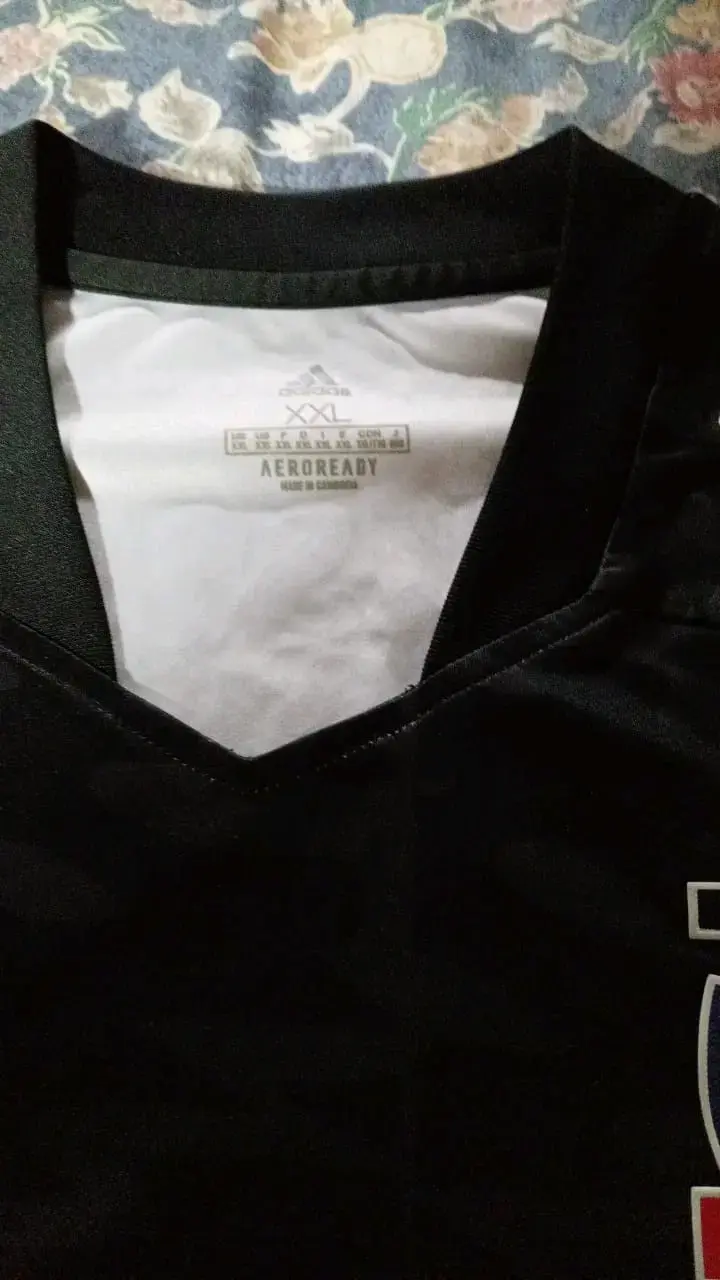 Camiseta Negra Colo-Colo Adidas Talla XXL - 2