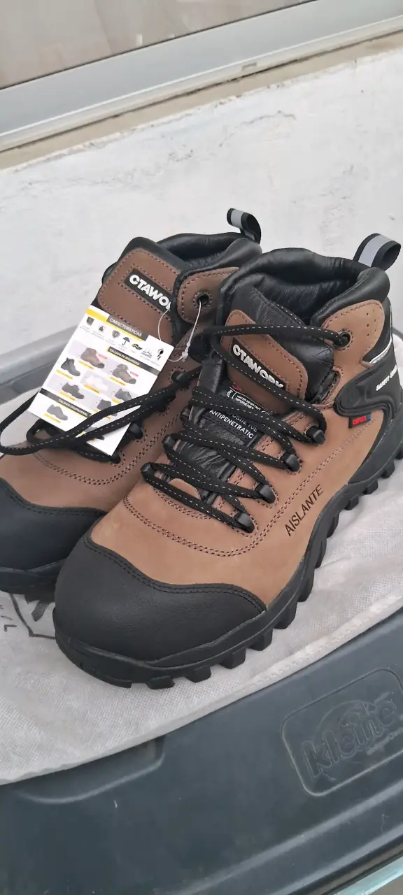 Botas de seguridad marrones Ctawork Kodiak - 1
