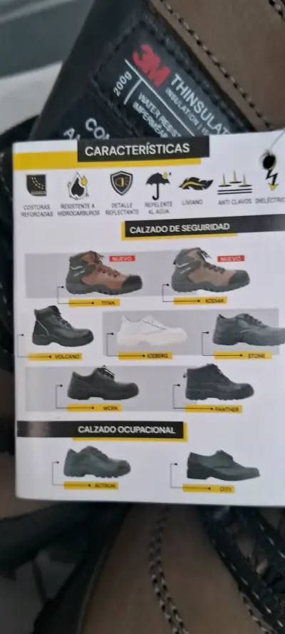 Botas de seguridad marrones Ctawork Kodiak - miniatura 2