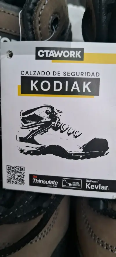 Botas de seguridad marrones Ctawork Kodiak - miniatura 3
