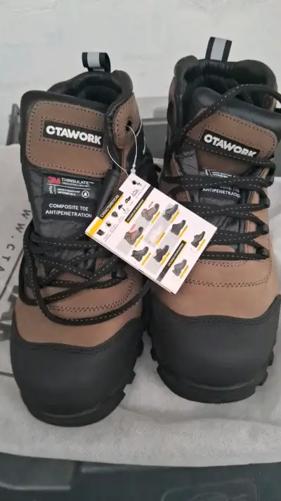 Botas de seguridad marrones Ctawork Kodiak - miniatura 4