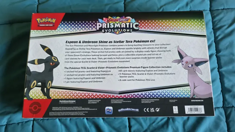 Colección Premium Pokémon Prismatic Evolutions - 2