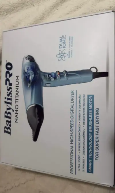 Secador de Pelo BabylissPRO Nano Titanium con Accesorios - miniatura 4