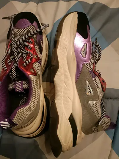 Zapatillas deportivas multicolor con detalles metálicos - miniatura 5