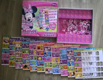 Juego educativo Minnie Armo Palabras Disney - miniatura 1