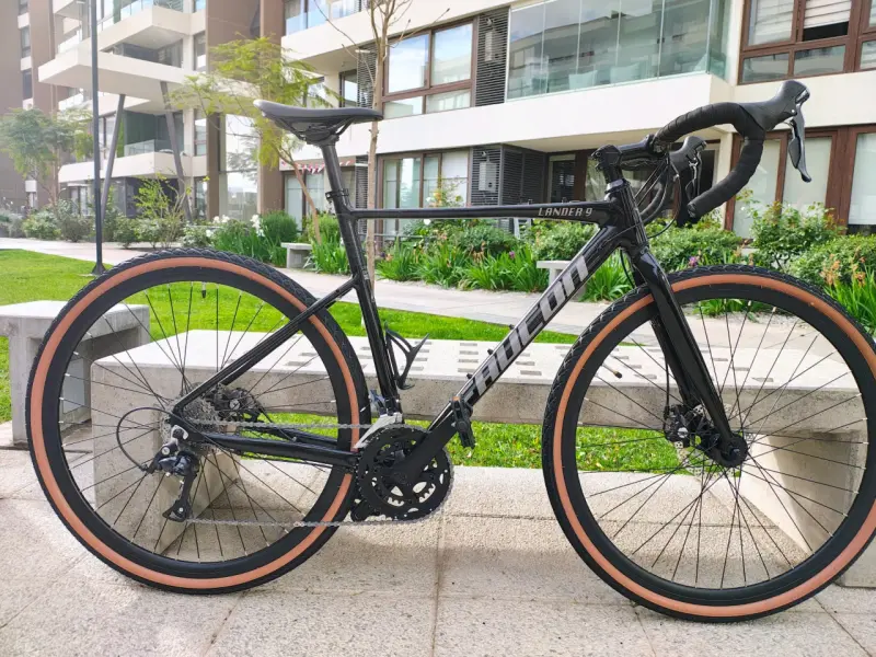 Bicicleta de Ruta Falcon Lander 9 Negra - 6