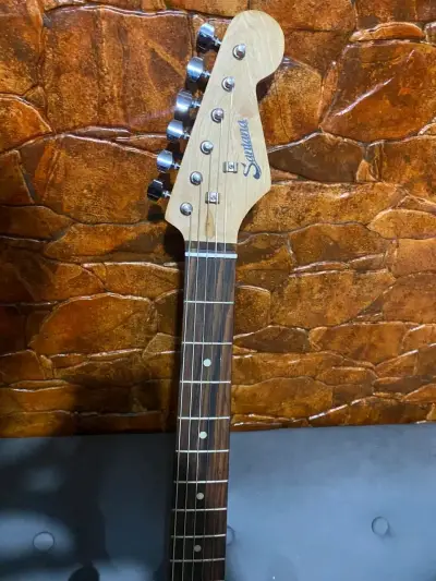 Guitarra eléctrica Santana sunburst - miniatura 3