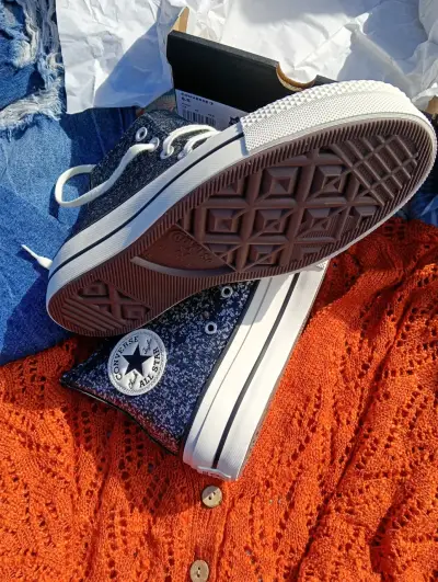 Zapatillas Converse All Star Altas Negras - miniatura 3