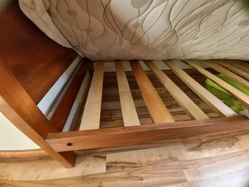 Cama individual de madera con colchón incluido - 4