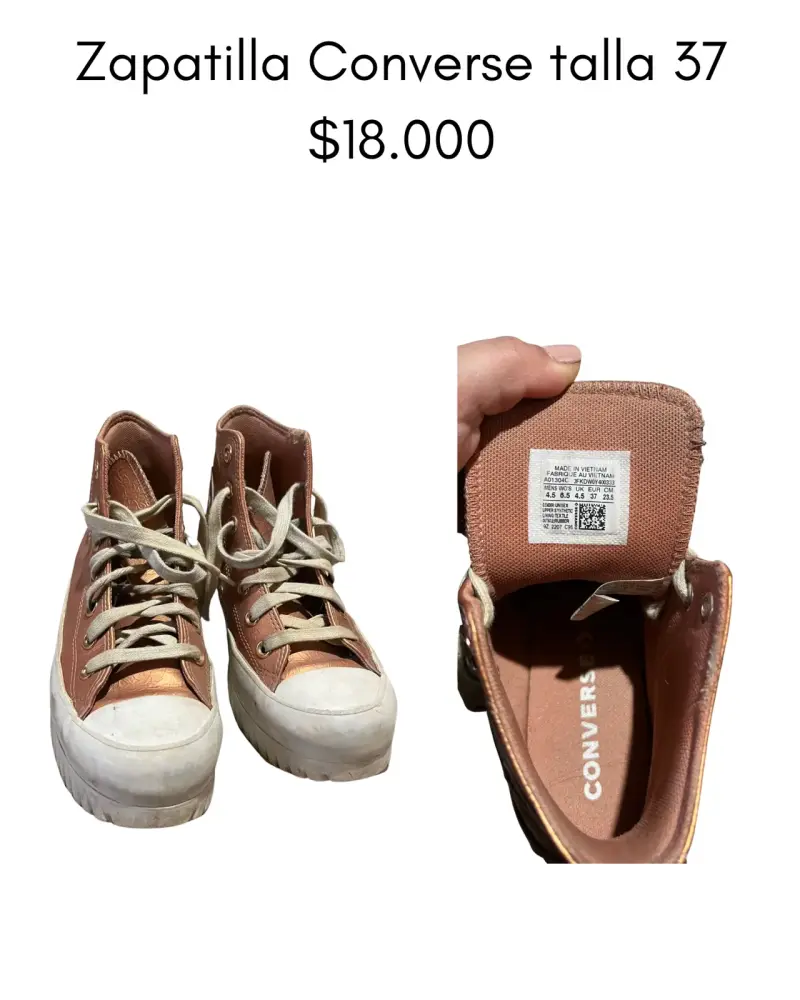 Zapatillas Converse talla 37