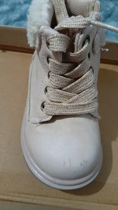 N° 19 Botin de bebé color beige - miniatura 2