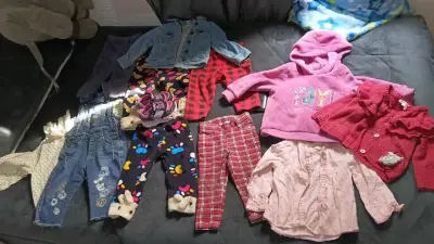 Lote de ropa infantil variada para niña 1 a 2 años - miniatura 1