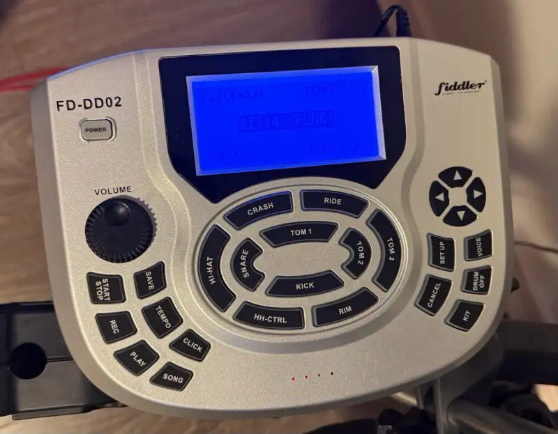 Batería Electrónica Fiddler FD-DD02 Completa - 2