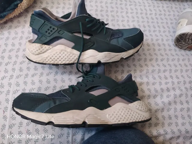 Zapatillas deportivas verdes para hombre