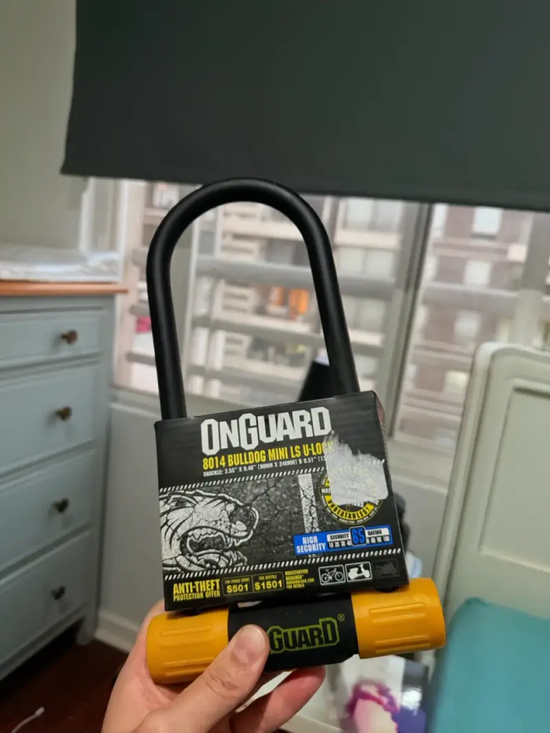 Candado U-Lock OnGuard Bulldog Mini 8014 - 1