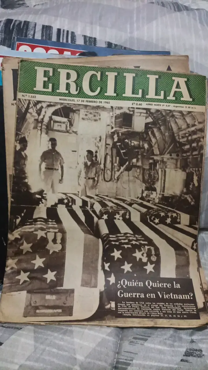 Revistas antiguas Ercilla y Cosas colección histórica