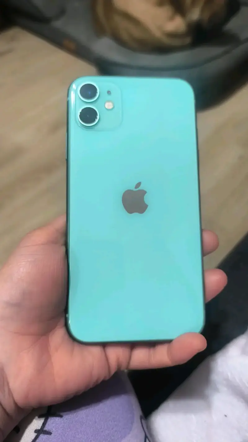iPhone 11 verde con cable USB-C a Lightning - 2