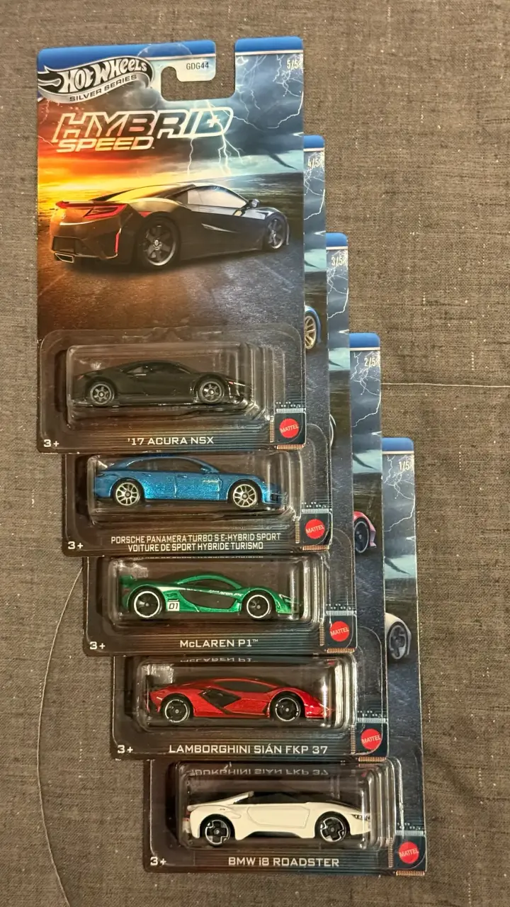 Set de Autos Hot Wheels Hybrid Speed