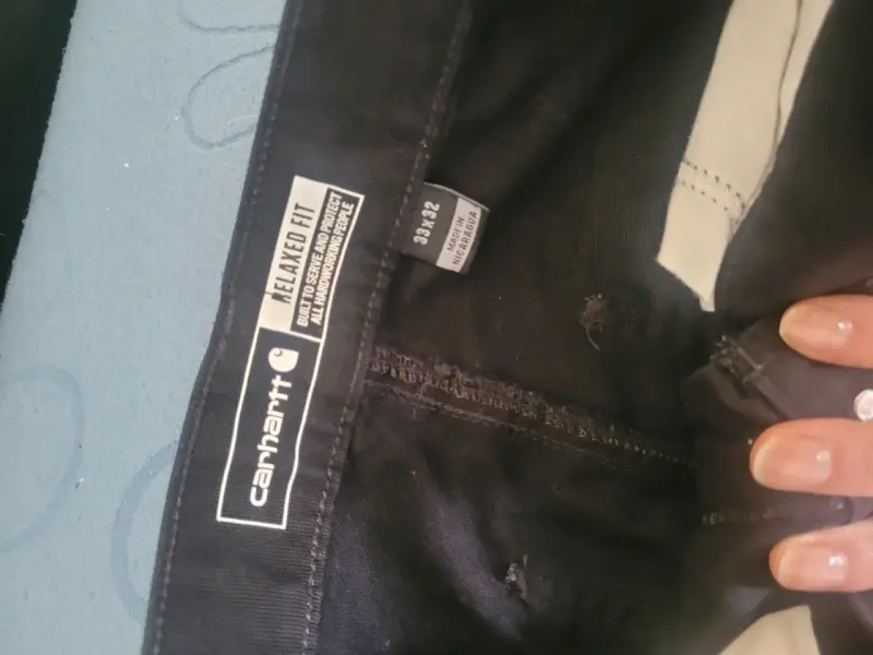 Pantalones Carhartt negros de hombre - 3
