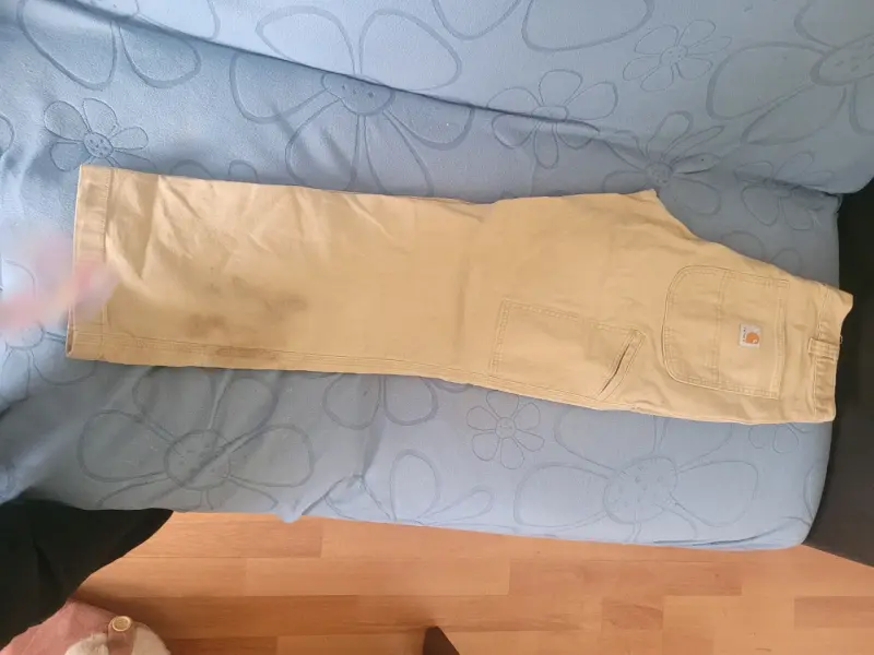 Pantalones Carhartt beige relaxed fit - 2