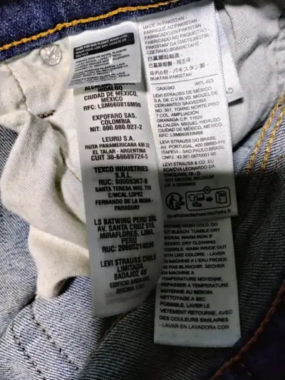 Jeans Levi's 513 Hombre Talla 30 - miniatura 3