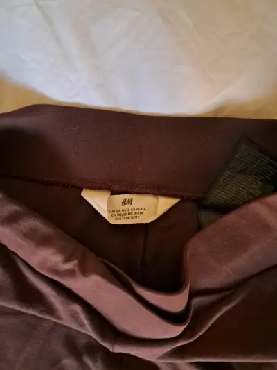 Pantalones acampanados marrones H&M kids - miniatura 2