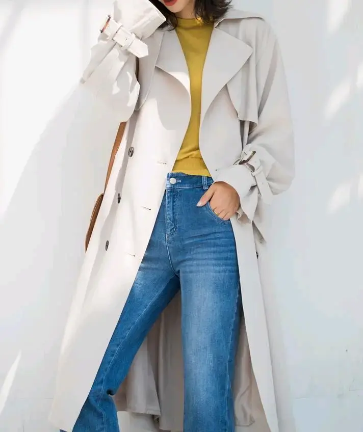 Chaqueta trench de gamuzilla - 1