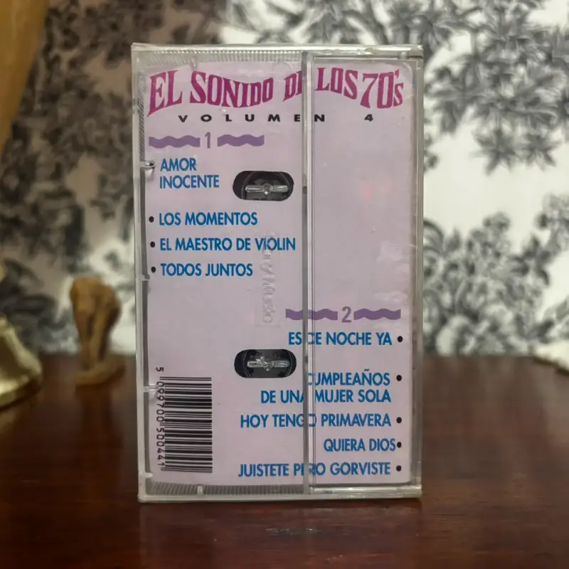 Cassette El Sonido de los 70's Vol. 4 Sellado 1993 - 1