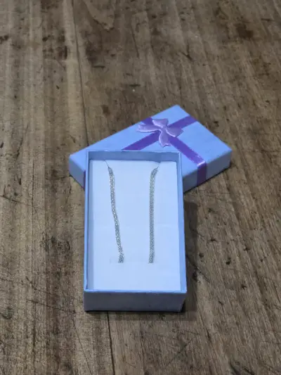 Pulsera de plata nacional en caja de regalo - miniatura 1